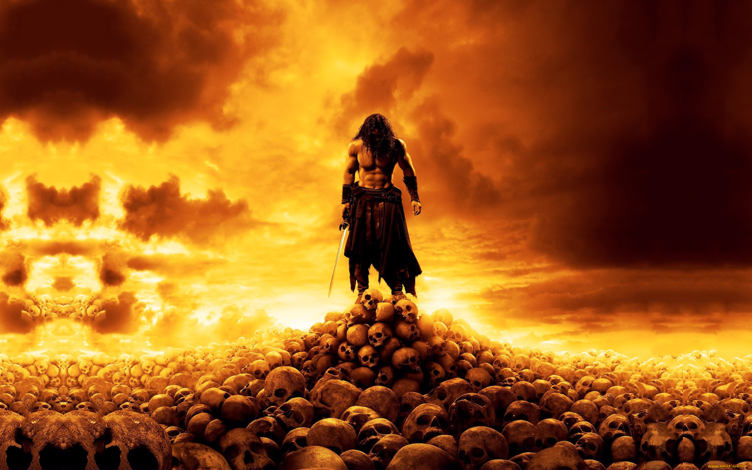 Обои Conan the Barbarian Кино Фильмы Conan The Barbarian (2011), обои для  рабочего стола, фотографии conan, the, barbarian, кино, фильмы, 2011,  варвар, конан Обои для рабочего стола, скачать обои картинки заставки на